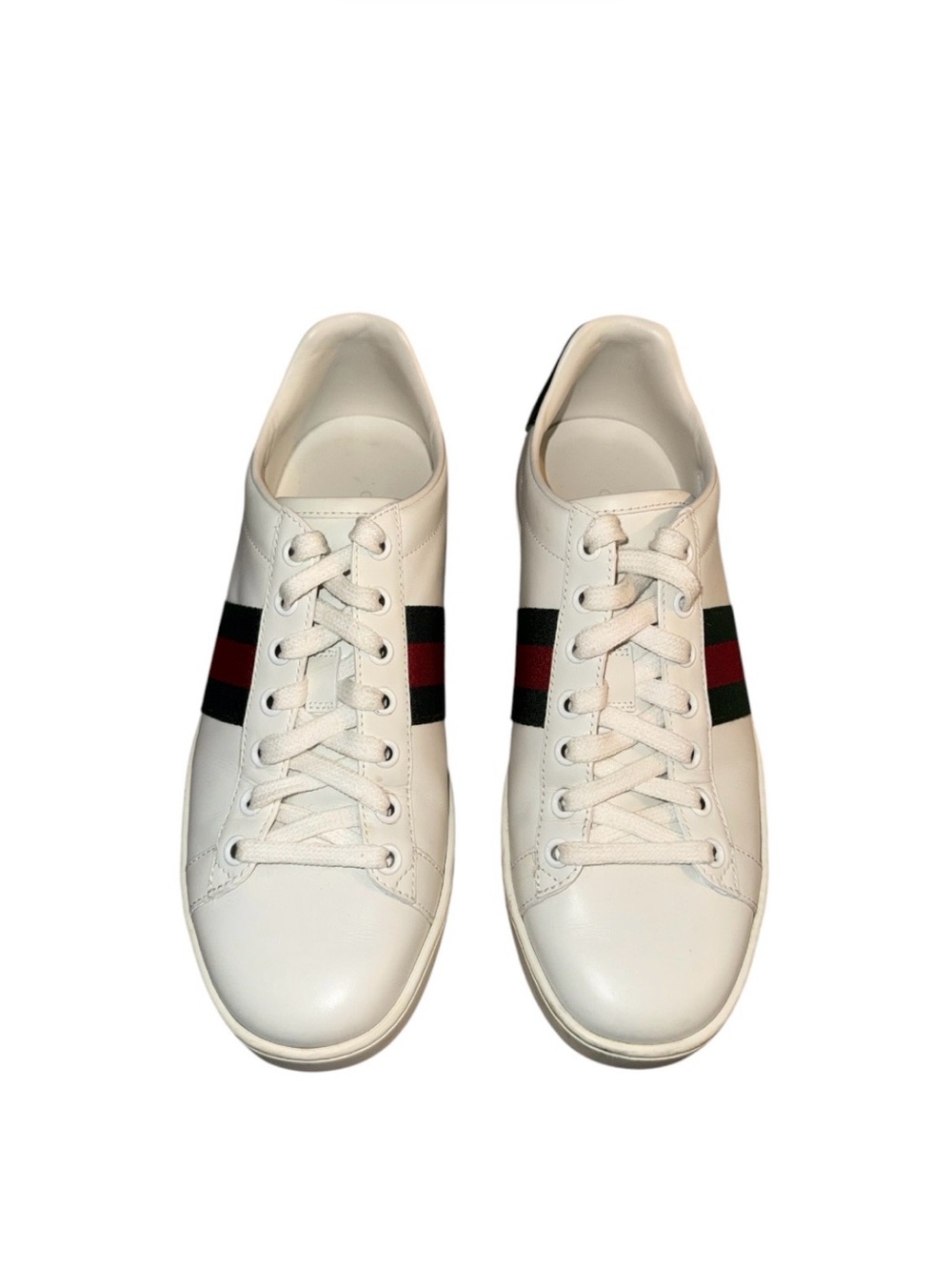 Discontinued Women’s Gucci Ace Sneakers (Style 387993) EU 38 | US 8 - Picture 2 of 9